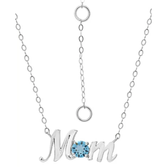 Wholesale ⌛ Giani Bernini Crystal Birth Month Mom Pendant Necklace In Sterling Silver, 16 + 2 Extender, Created For Macy's February ✔️ 3 Wholesale ⌛ Giani Bernini Crystal Birth Month Mom Pendant Necklace In Sterling Silver, 16 + 2 Extender, Created For Macy's February ✔️ - Image 3