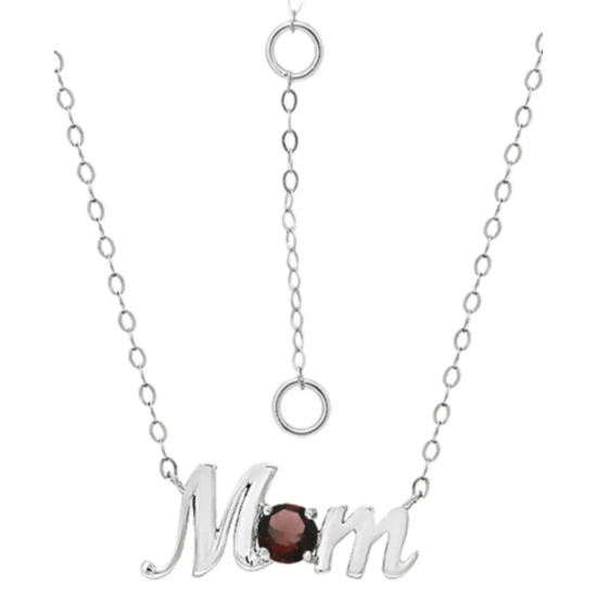 Wholesale ⌛ Giani Bernini Crystal Birth Month Mom Pendant Necklace In Sterling Silver, 16 + 2 Extender, Created For Macy's February ✔️ 4 Wholesale ⌛ Giani Bernini Crystal Birth Month Mom Pendant Necklace In Sterling Silver, 16 + 2 Extender, Created For Macy's February ✔️ - Image 4