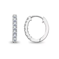 Wholesale 🌟 Giani Bernini Polished Tube Hoop Earrings, 15mm, Created For Macy's Sterling Silver ⭐