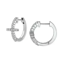 Cheapest 🎁 Giani Bernini Cubic Zirconia Cross Small Hoop Earrings, 0.625, Created For Macy's Gold Over Silver ✨ 8 Cheapest 🎁 Giani Bernini Cubic Zirconia Cross Small Hoop Earrings, 0.625, Created For Macy's Gold Over Silver ✨ -Giani Bernini Shop unnamed file 888
