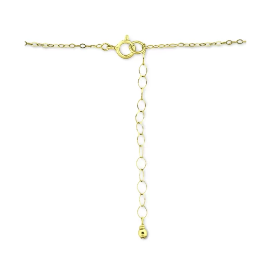 Wholesale 👏 Giani Bernini Lab-Created Green Quartz & Cubic Zirconia In 18k Gold-Plated Sterling Silver, 16 + 2 Extender, Created For Macy's ✔️ 5 Wholesale 👏 Giani Bernini Lab-Created Green Quartz & Cubic Zirconia In 18k Gold-Plated Sterling Silver, 16 + 2 Extender, Created For Macy's ✔️ - Image 5